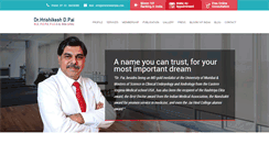 Desktop Screenshot of drhrishikeshpai.com